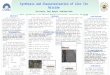 Synthesis and Characterization of Zinc Tin Nitride Ian Curtin, Paul Quayle, Kathleen Kash