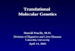 Translational  Molecular Genetics