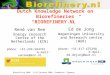 Dutch Knowledge Network on Biorefineries “BIOREFINERY.NL”