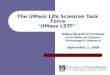 The UMass Life Sciences Task Force ‘UMass LSTF’