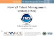New VA Talent Management System (TMS)