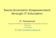 Socio-Economic Empowerment through IT Education