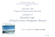 Lecture  17 Network Layer  (Virtual Circuits, Datagrams, Routers)