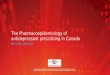 The Pharmacoepidemiology of antidepressant prescribing in Canada