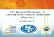 NSF-funded PBL Scenario Development Fosters Curriculum Alignment NCPN 2012