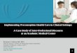 Implementing Preconception Health Care in Clinical Settings: