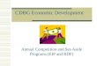 CDBG Economic Development