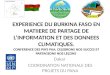 Dakar  COORDINATION NATIONALE DES PROJETS DU PANA