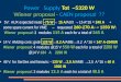 Power   Supply  Tot ~5320 W Wiener proposal -  CAEN proposal  ??