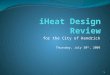 iHeat  Design Review