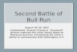 Second Battle  of Bull Run