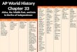 AP World History Chapter 33