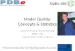 Model Quality: Concepts & Statistics