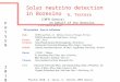 Solar neutrino detection in Borexino