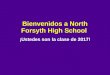 Bienvenidos a North Forsyth  High School
