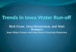 Trends in Iowa Water Run-off