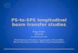 PS-to-SPS longitudinal beam transfer studies