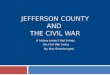 Jefferson County and  the Civil War