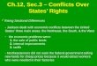 Ch.12, Sec.3 – Conflicts Over States’ Rights