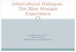 Intercultural Dialogue:  The Blue Mosque Experience