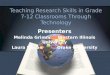 Teaching Research Skills in Grade 7-12 Classrooms Through Technology