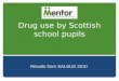 Drug use by  Scottish school  pupils