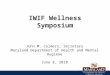 IWIF Wellness Symposium