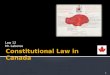 Constitutional Law in Canada