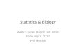 Statistics & Biology