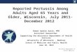 Reported Pertussis Among Adults Aged 65 Years and Older, Wisconsin,  July 2011- December 2012
