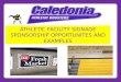 ATHLETIC FACILITY SIGNAGE SPONSORSHIP OPPORTUNITES AND  EXAMPLES