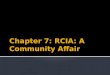Chapter 7: RCIA: A Community Affair