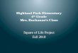 Highland Park Elementary 4 th  Grade Mrs. Buchanan’s Class