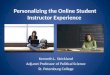 Personalizing the Online Student Instructor Experience