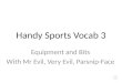 Handy Sports Vocab 3