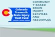 Community Based Brain Injury Services and Resources