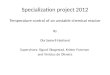 Specialization project  2012