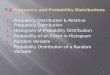 7.2  Frequency and Probability Distributions