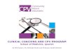 CLINICAL COACHING AND CPV PROGRAM School of Medicine, Ipswich