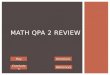 Math  qpa  2 review
