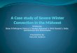 A Case study of Severe Winter Convection in the Midwest