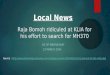 Raja  Bomoh  ridiculed at KLIA for his effort to search for MH370
