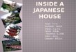 Inside a Japanese  house