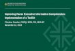 Improving Nurse Executive Informatics Competencies:  Implementation of a Toolkit