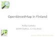 OpenStreetMap  in Finland