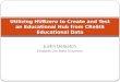 Utilizing HUBzero to Create and Test an Educational Hub from CReSIS Educational Data
