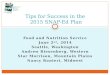 Tips for Success in the  2015 SNAP-Ed Plan