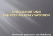 Stickoxide und Fahrzeugkatalysatoren