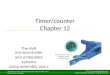 Timer/counter Chapter  12