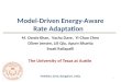 Model-Driven Energy-Aware Rate Adaptation